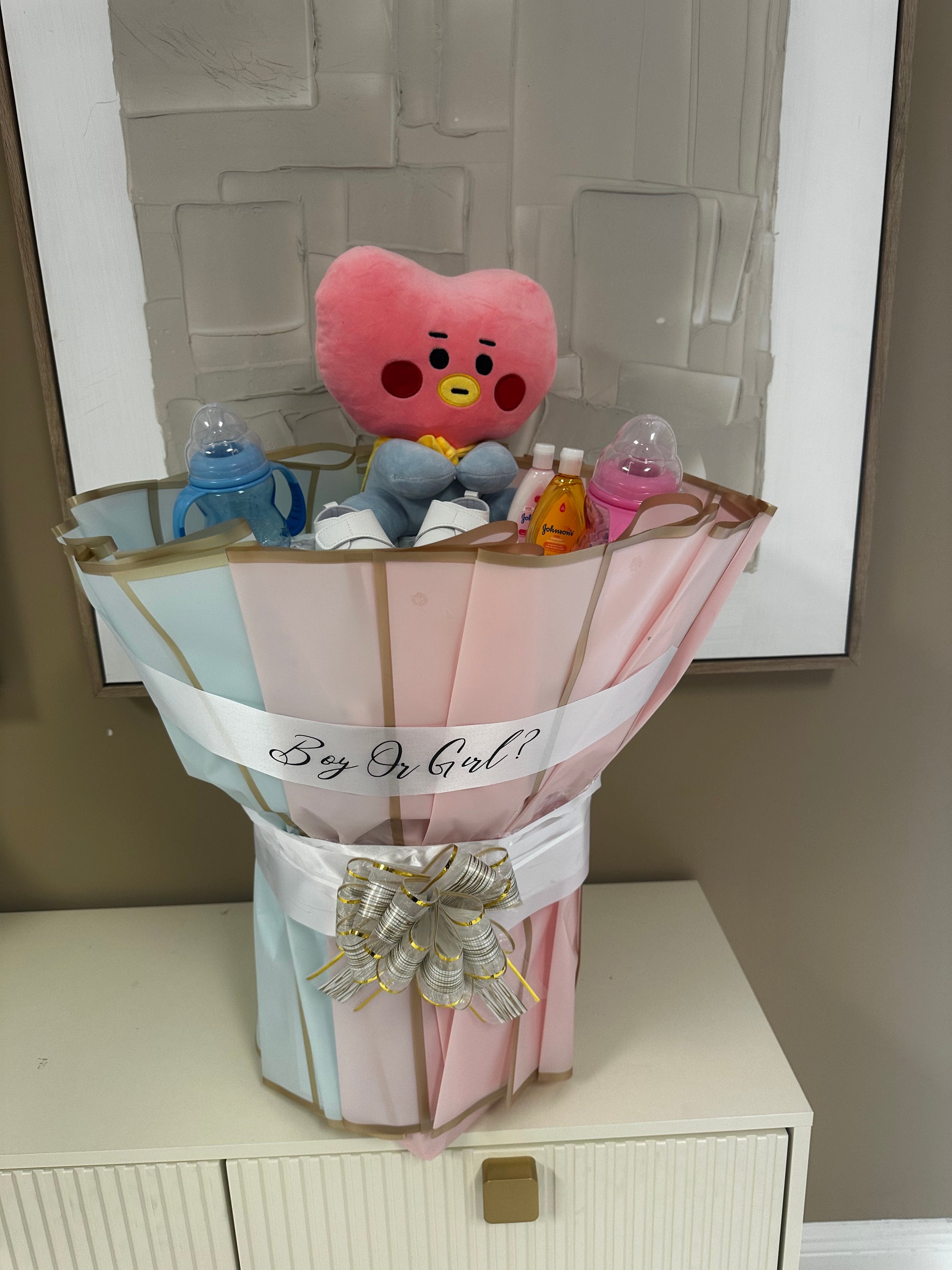 Boy Diaper Bouquet