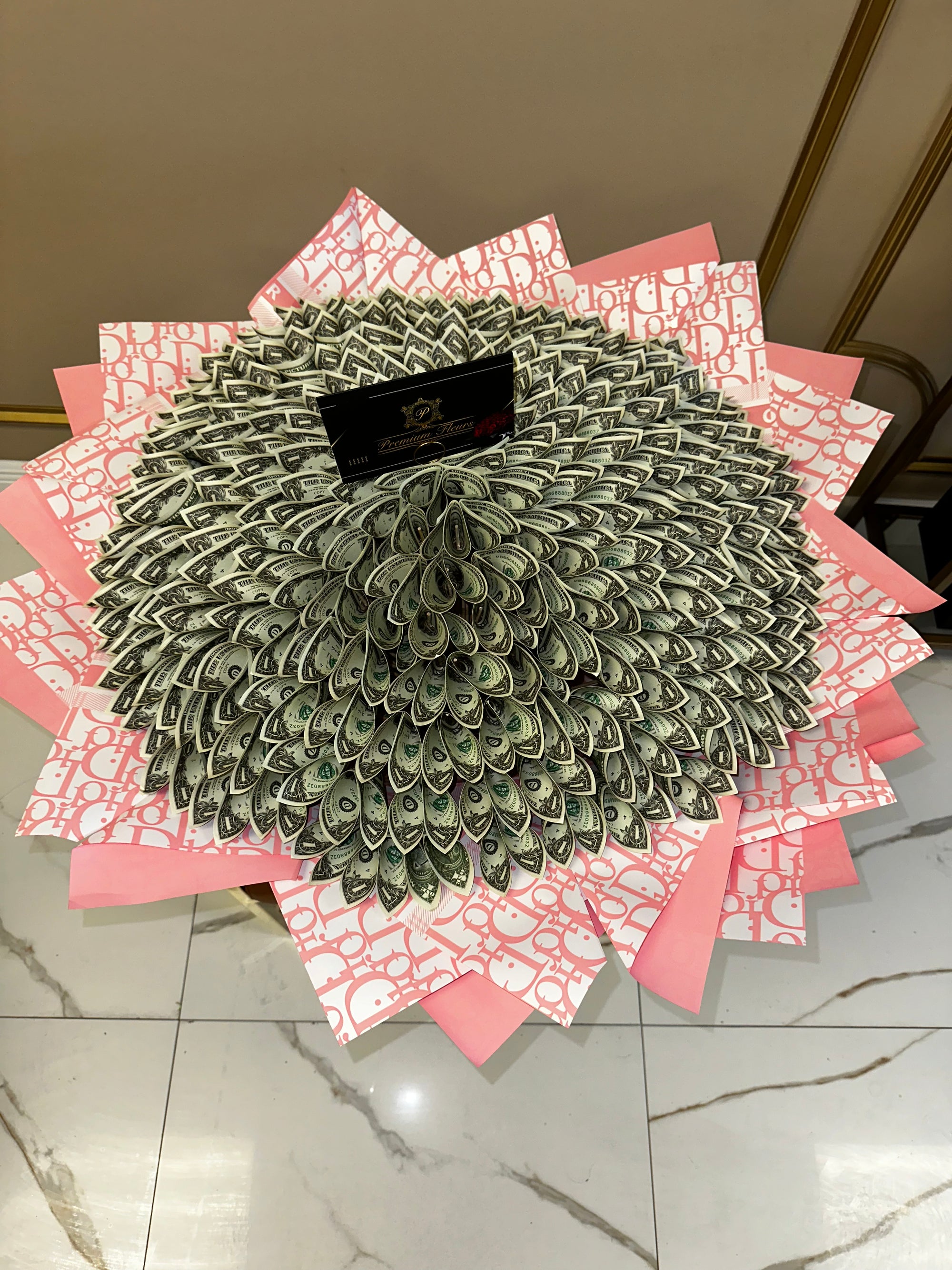 Money Bouquet with (No Roses)