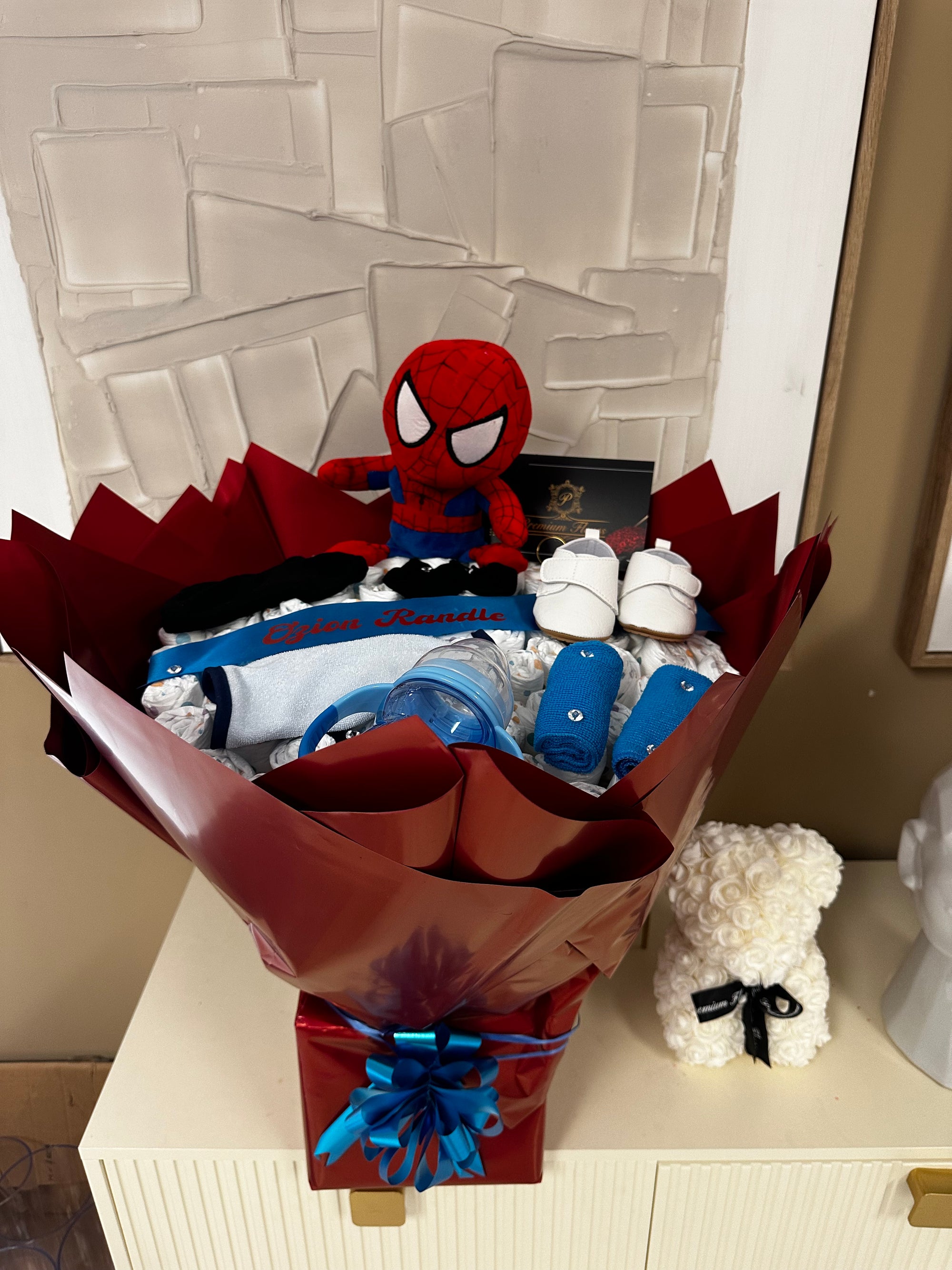 Boy Diaper Bouquet