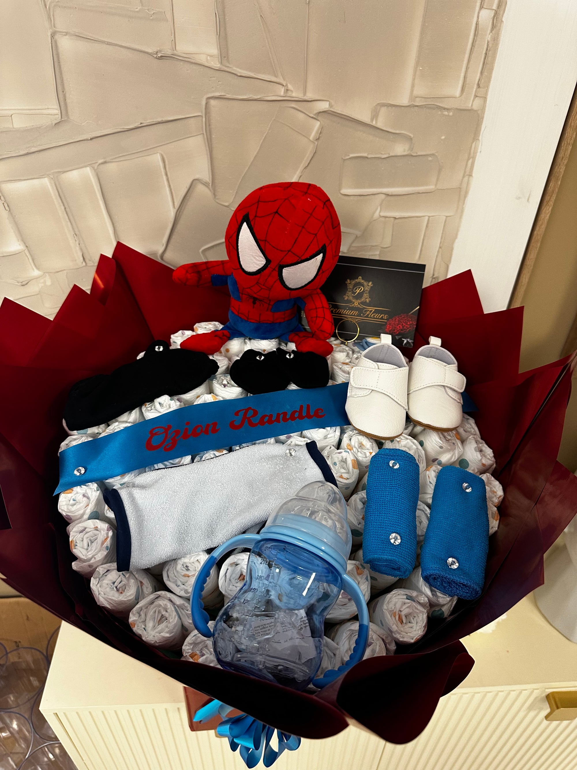 Boy Diaper Bouquet