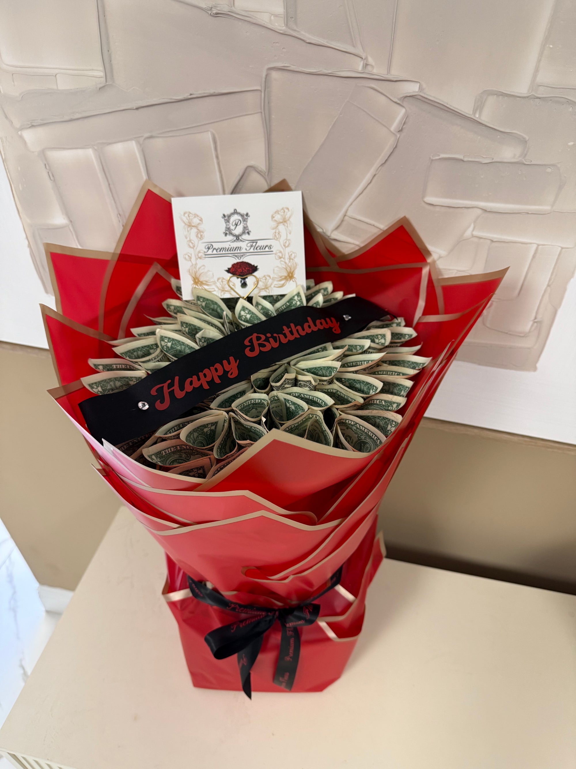 Money Bouquet with (No Roses)