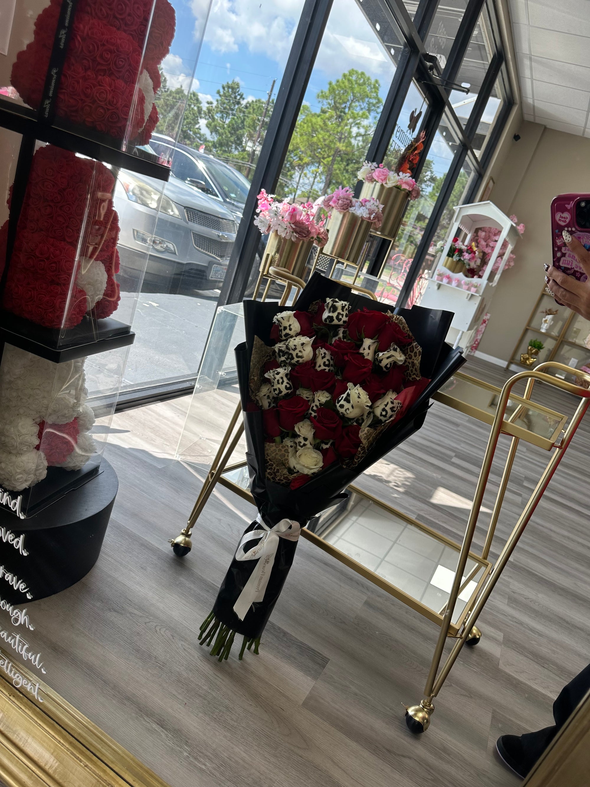 Cheetah Print Bouquet