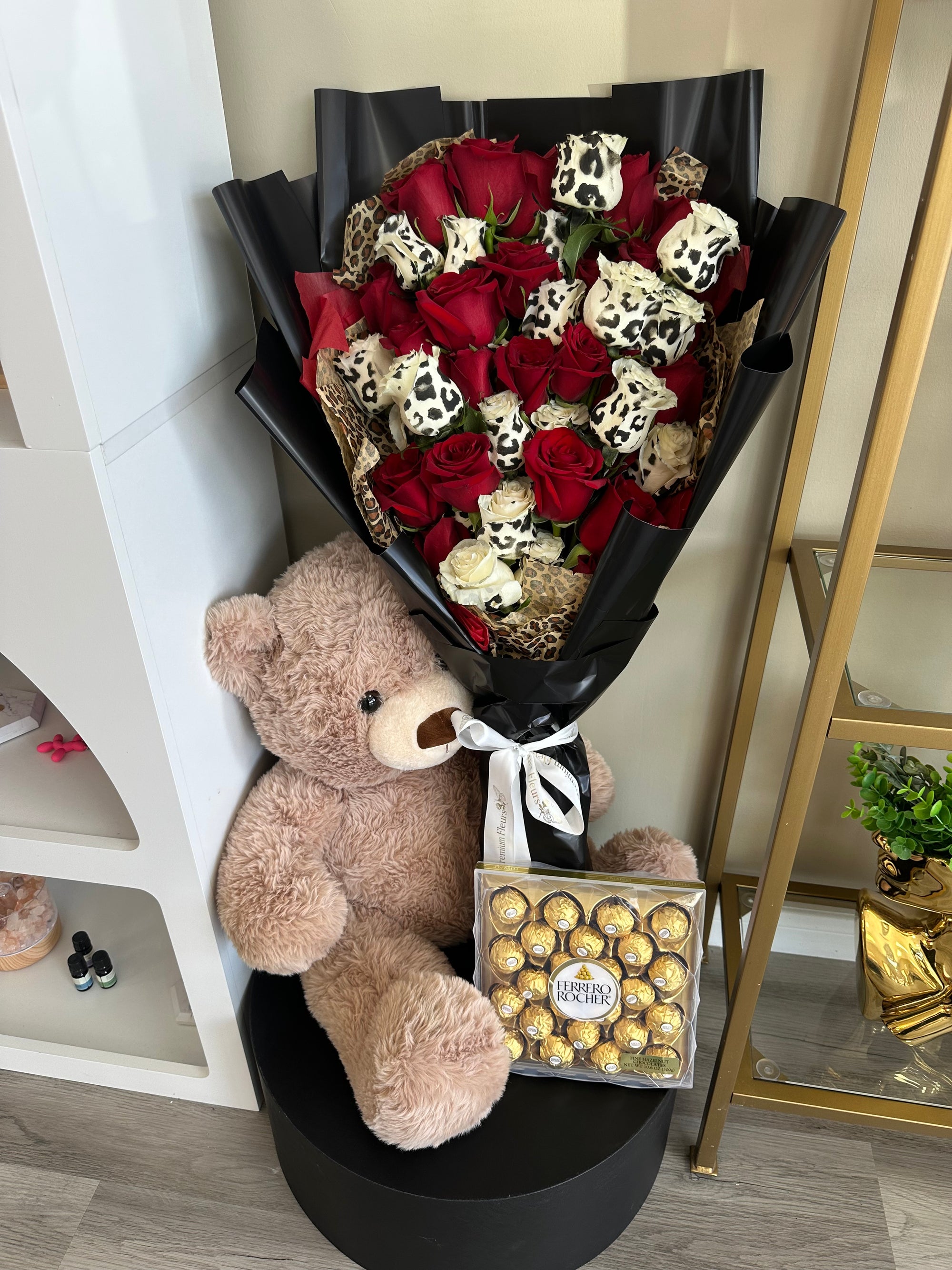 Cheetah Print Bouquet