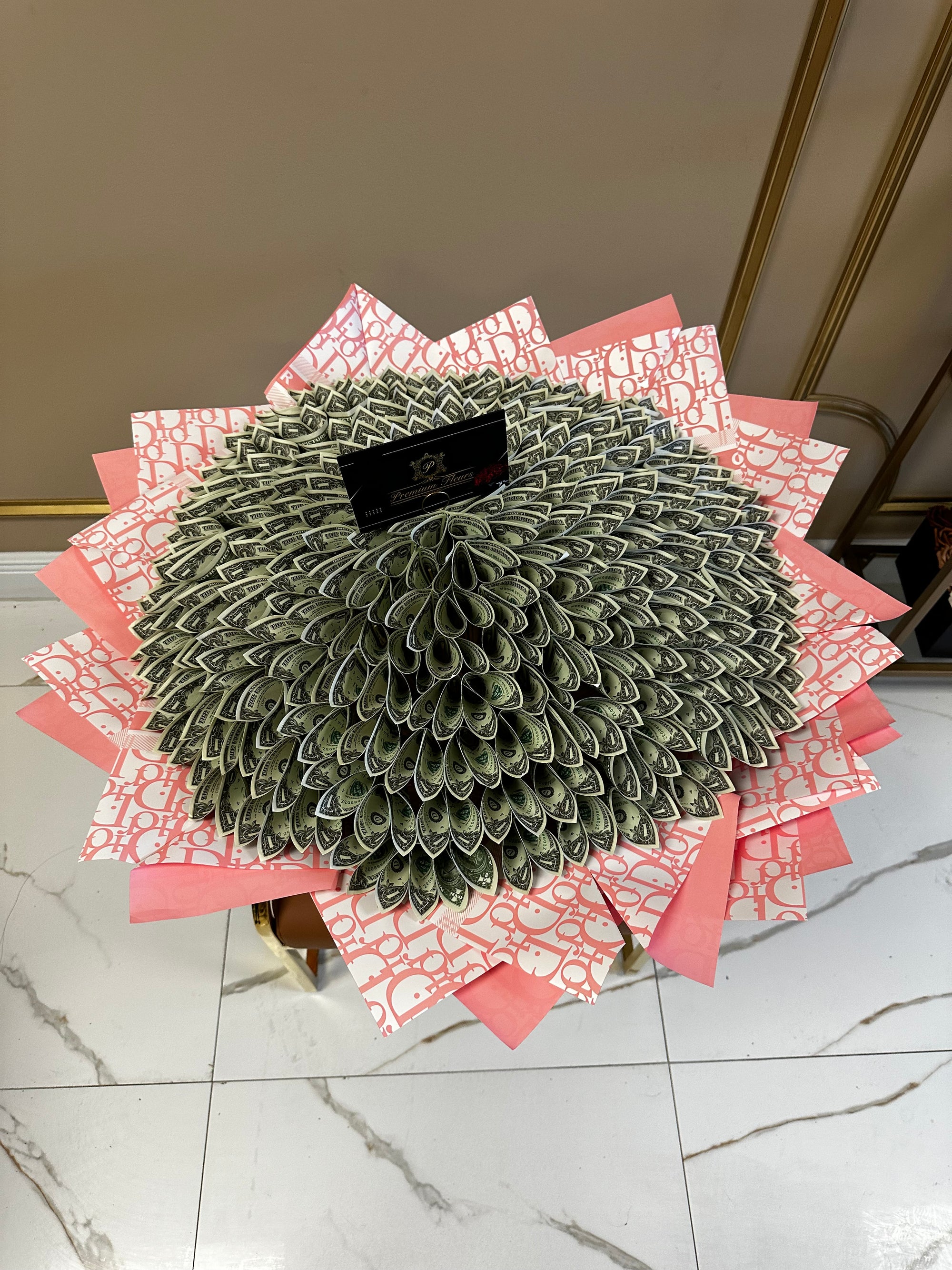 Money Bouquet with (No Roses)