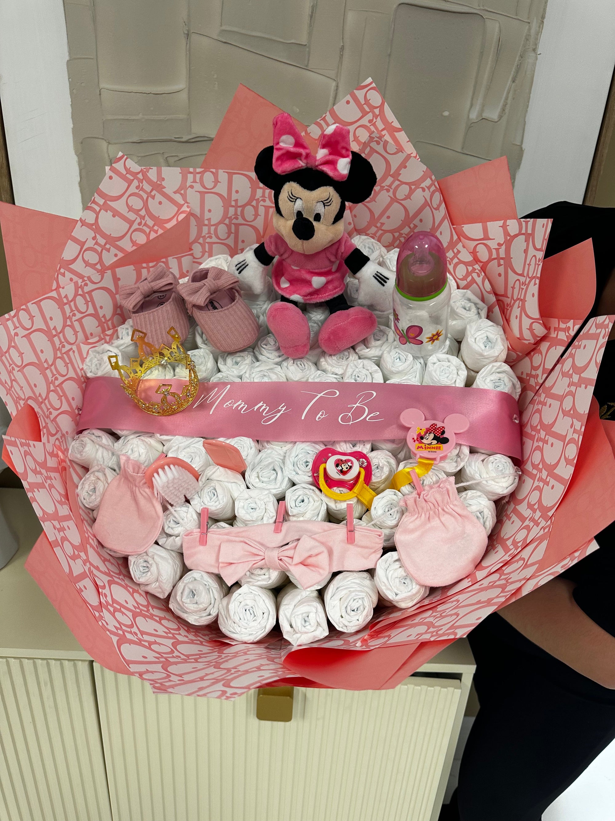 Girl Diaper Bouquet